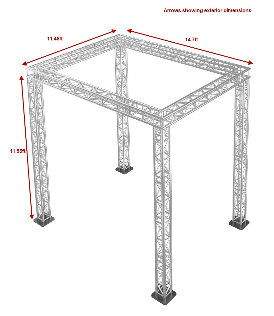Trussing for Stage Packages - 11.55 Ft High