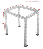 Trussing for Stage Packages - 11.55 Ft High