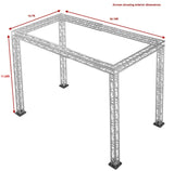 Trussing for Stage Packages - 11.55 Ft High