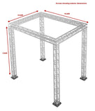 Trade Show Square Truss Packages – 9.84 ft High