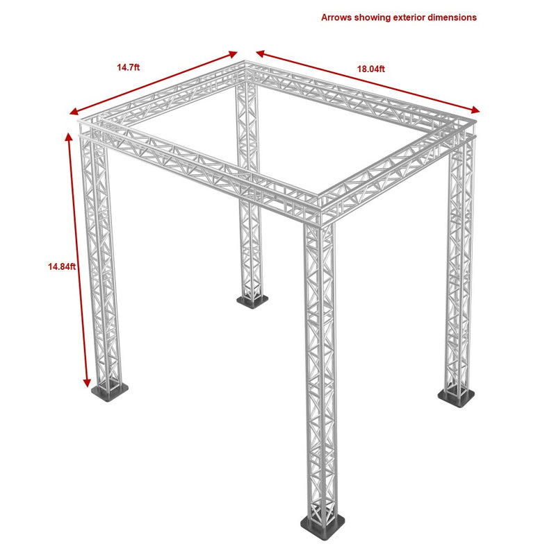 Trussing for Stage Packages - 14.84 Ft High