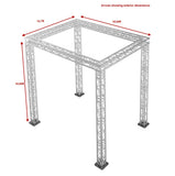 Trussing for Stage Packages - 14.84 Ft High