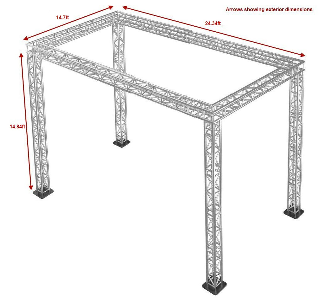 Trussing for Stage Packages - 14.84 Ft High