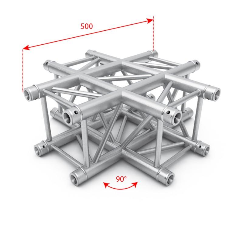 F34 Square Box Truss - 4 Way Cross Junction
