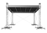ProFlex Straight Shape Roof system, 390mm (15.35") Square  Truss Construction. Canopy and Walls included.