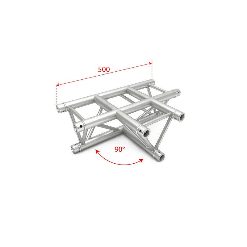 F34 Triangle Truss - 3 Way T Horizontal Junction
