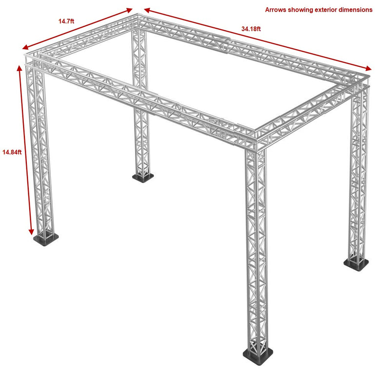 Trussing for Stage Packages - 14.84 Ft High