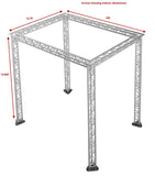 Trussing for Stage Packages – 14.84 ft High