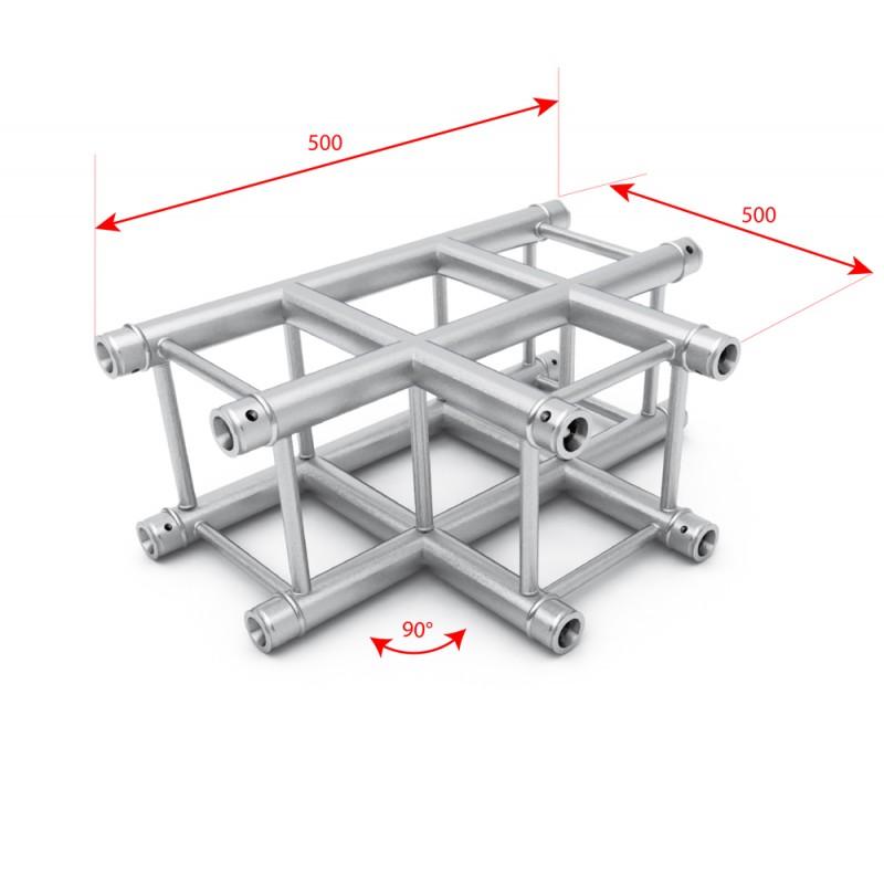 F34 Square Box Truss - 3 Way T Junction