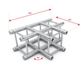 F34 Square Box Truss - 3 Way T Junction