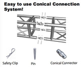 Roof system ( connecting hardware included )