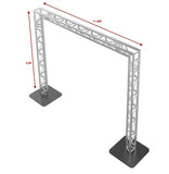 GOALIE POST 10FT X 10FT Triangle Truss Package