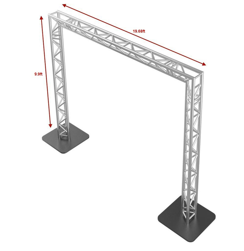 GOALIE POST 20FT X 10FT Square Truss Package